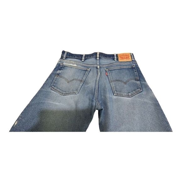 Levis 517 Jeans Denim Bootcut Light Wash Blue Men's Size W38 L32 D - Picture 7 of 11